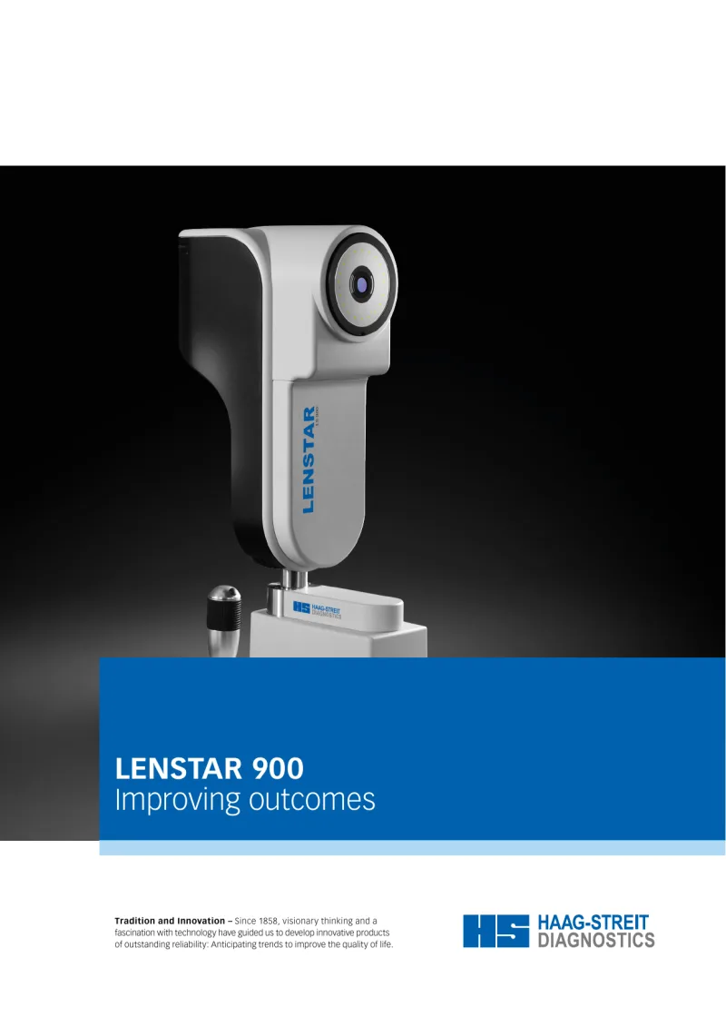 Haag-Streit Lenstar 900 — Haag-Streit